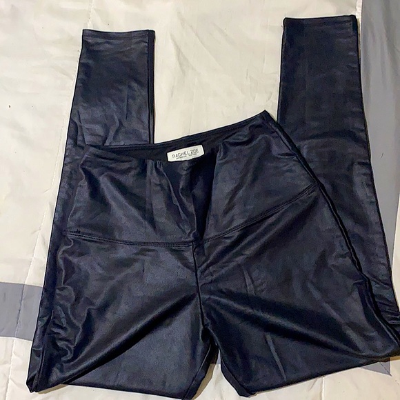 COPY - Rachel Zoe small faux leather stretchy Leggings - Picture 1 of 8